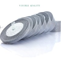 6mm-2cm Glitter with gold and silver onion Ribbon Birthday Decoration Christmas Gift Ribbon Party Wedding DIY Decoration Ribbons
