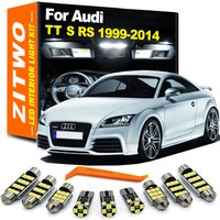 ZITWO LED Interior Dome Map Reading Light Kit For Audi TT MK1 MK2 8N 8N3 8N9 8J 8J3 8J9 Coupe Roadster 1999-2014 Accessories