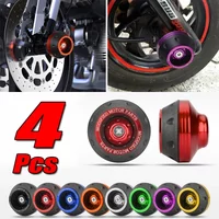 2/4 Stück Universelle Motorrad-Radschutz-Crashpads Motorrad-Sturzschutz aus Legierung Motocross Vordergabel-Slider-Cups