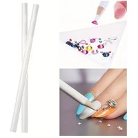 10/5pcs Nail Rhinestone Pickers Self-Adhesive Wax Pencil Nails Diamond Dotting Pen Nail Art Resin Gem/Rhinestone Picker Tools