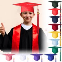 1pc Graduation Hat With Year Charm Knitted Doctoral Hat Graduation Cap Personalized Master Degree Hat Bachelor Hat