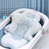 Baby Dusche Badewanne Pad Rutschfeste Badewanne Matte Neugeborenen Sicherheit Sicherheit Bad Unterstützung Kissen Tier Weiches Kissen Pflege Zubehör