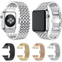 Bracelet en acier inoxydable pour bracelet de montre Apple 45mm 41mm 44mm 40mm 46mm 42mm bracelet en métal iWatch série 10 9 8 7 6 5 4 SE Ultra 49mm
