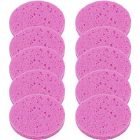 5/10 stücke 6//8/10 cm Gesicht Runde Make-Up Entferner Werkzeug Natürliche Holz Zellstoff Schwamm zellulose Kompresse Kosmetische Puff Gesichts Waschen Schwamm