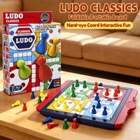 Portable Flight Chess Set Kids Educational Table Game Parent Family Interactive Puzzle Board Toy for Home Party Entertainment