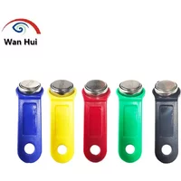 5Pcs Touch Memory Key iButton RW1990 Copy DS1990 TM1990 Rewritable Waterproof for Dallas Duplicator Door Access Control System