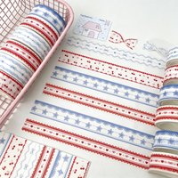 2/4pcs Cherry Star Style Decorative Tape Cute Cartoon Creative Washi Tape School Stationery 5M/Roll