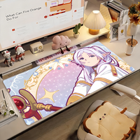 Anime Frieren at the Funeral Mouse Pad Non-slip Rubber Gamer Balance Computer Mat Decoracion Deskmat Laptop Office Large