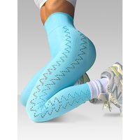 New Women's Seamless Yoga Pants Breathable High-Waisted Stylish Mesh Pants Outdoor Fitness Gym Workout Pants
