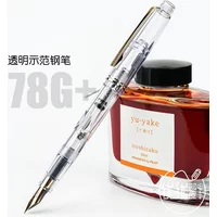 Pilot 78G+ 78G Original fountain pen Smooth Nib Writing Lightweight pen Design Classic Style Ideal Students Gift Multi-hole Pen
