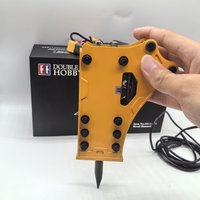 Double E EC160E Metal Quick Hitch Coupler/ Big Bucket/ Gripper/ Hammer For RC 1:14 E010 E111 Hydraulic Excavator Model Rc Cars