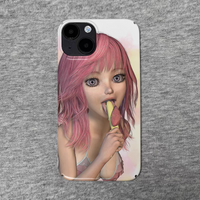 Clmj Cool Girl Punk Y2K Phone Case for iPhone 17 16 15 14 13 12 11 Air Pro Max X XS XR XSMax 7 8 Plus Glossy Film Hard PC Cover