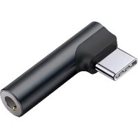 Headphone Audio Adapter Converter Type C to 3.5mm Jack Elbow L-type for Cellphone Android Samsung Huawei