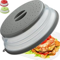 Microwave Splash Guard Foldable Food Plate Microwave Cover Splash Guard for Plates and Bowls Kitchen Tools Kitchen Cooking Lid