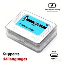 COOL DIER For Amiibo Chargeable Intelligent Simulator NFC Emulator Universal Writer for Switch2/Switch WiiU 3DS Game Accessories