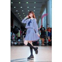 Noragami Cosplay Costume Full Set Iki Hiyori Japanese School Uniform Sailor Suit