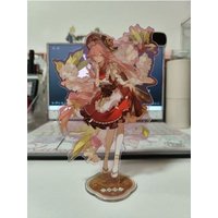 10cm Genshin Impact Scaramouche, Furina, Yae Miko Standee – A Birthday Gift for Friends or Fans, Desktop Decoration