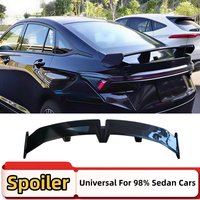 Rear Spoiler Wing Air Deflector Universal Sedan Cars Fit Mostly Vehicle Body Kit Boot Lip Body Kit Tuning Styling Accessories