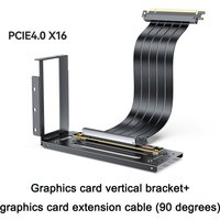 Vertical GPU Mount Bracket, 2 Slots Graphics Card Steering Holder With Hardware, EGPU Dock, External GPU Docking Station