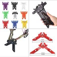 Archery Bow Jack Stander for Arrow Shooting, Fine Adjustment Compound Bow Stand Support Holder, Hunting Bracket Accessories