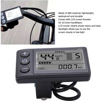 AliExpress KKMOON Electric Bike S866 LCD Display Screen 24V 36V 48V Control Panel with Water Resistant Plug Electric Bicycle LCD Display Meter
