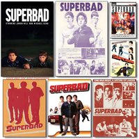 Teen film Movie S-Superbad Poster HD Poster Wall Art interior Hallway Home Decoration Holiday Gifts
