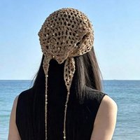 Boho Retro Y2K Glitter Sexy Women's Tie-Up Triangle Scarf, Party Beach Vacation Holiday Travel Versatile Headband