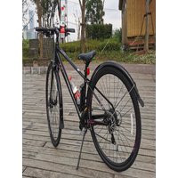 AliExpress OLOEY Lightweight Road Bike Mudguard PVC Plastic Durable Waterproof Anti-fouling 700C Bicycle Fenders Easy Install Bicycle Parts