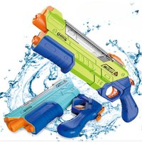 New Electric Water Gun Gun Body Can Be Folded and Fully Waterproof Upgraded Ideal Outdoor Water Gun Toy Birthday Gift