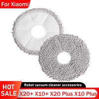 Mop Cloth Accessories For Xiaomi Robot Vacuum X20+ X10+ X20 Plus X10 Plus For Dreame L20 Ultra L30 Ultra X20 Pro Part Mop Pad