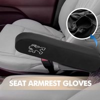 Car Armrest Dust-proof Hand Elastic Protector Cloth Covers For Peugeot GTLine 308 508 5008 3008 406 607 RCZ 301 208 GT
