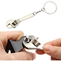 Adjustable Wrench Keychain – Mechanical Tool Keychain Bag, Cool Keychain, Car Multifunctional Mini Service Wrench