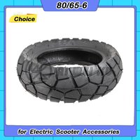 80/50-6.5 Tubeless Tyre For Electric Scooter 10 Inch Off Road Vacuum Tire All Terrain Scooter Tire 80 50 6.5