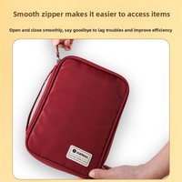 ICOLOUR Multifunctional Storage Pencil Bag Portable Lightweight Stationery Pouch for Storage Makeup Travel Organizer Bag