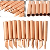 10pcs Soldering Iron Tip Versatile Copper Soldering Iron Tips 900M T K Perfect For Various Electronic Repairs