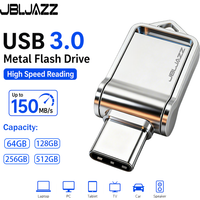 High-Speed USB Flash Drive 512GB 3.0 Pen Drive Waterproof Memory Stick 128GB 256GB Best Gift Pendrive U Disk for Data Storage