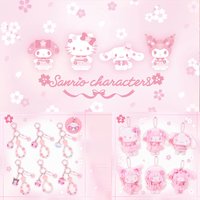 New Genuine In Stock Sanrio Sakura Fairy Collection Hellokitty Melody Kurom Pink Sanrio Merchandise Birthday Gifts Collectible