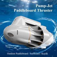 Electric Fin Jet Pump Underwater Thruster for Paddle Board Surfboard Kayak Safety Hidden Blade Motor Propulsion No Battery