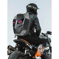 AliExpress NONE LED Knight Cycling Backpack with Eye Motorcycle Helmet Mochilas Para Motocicletas Waterproof Laptops Bags Saco Moto New