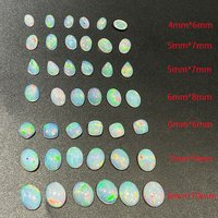 4x6mm To 8x10mm Natural Opal Loose Gemstone Genuine White Opal Gemstone for Jewelry DIY Wholesale Price Beads