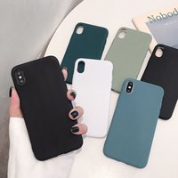 Candy Silione Rubber Stoßfest Fall für iphone X XS Max XR Abdeckung Für iphoneX Xr XS Max Ultra Dünne Stoßstange Fundas Fall Coque