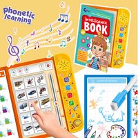 Interactive Electronic Learning Books with Pen, Multi-theme Sound Books for Kids, Music & Speaking Educational Toys