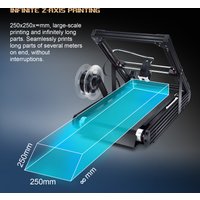 IdeaFormer Upgrade Infinite Z-Axis Steel Conveyor Belt 250×250×∞mm Klipper Firmware Fast Printing Auto Leveling FDM 3D Printer