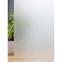 Matte Window Film Frosted Privacy - Self-Adhesive Removable UV Protection for Glass Windows & Partitions