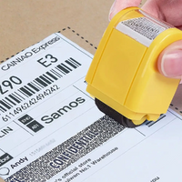 Leakproof Identity Theft Protection Roller Stamp Portable Ink Refill Identity Stamp Roller Roller Stamp Garbled Chapter