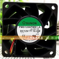 New Cooling Fan for SUNON PMD1206PMB1-A 12V 10.6W 6038 Dual Ball Cooler Fan 60*60*38MM
