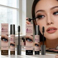 Waterproof Mascara Black Brown Long Lasting Curling Sweatproof Thickening Smudge Proof Eyelash Enhance Cosmetics Daily Makeup
