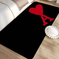 Popular AMI PARIS Door Mat Washable Non-Slip Living Room Sofa Chairs Area Mat Kitchen Bedside Area Rugs