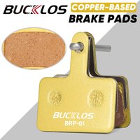 BUCKLOS Bike Hydraulic Brake Pads Wear-resistant Copper-Based Metal Bike Brake Pad Bicycle Disc Brake Pads for B01S B03S B05S-RX