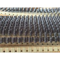 2025 100pcs Takefast hot sale Imported NIPPON electrolytic capacitor 47uf 35v 35V47UF 5X11 KZM long life of 105 degrees brown